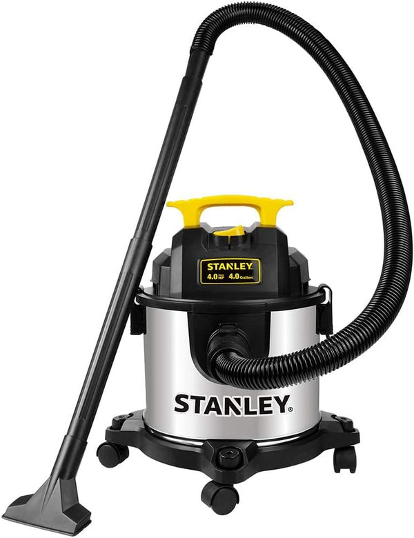 Aspiradora Industrial Seco/Mojado Stanley 4HP SL18301-4B  4 galones