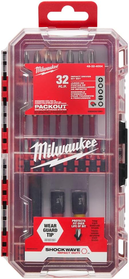 Kits de puntas impacto SHOCKWAVE  MilwaukeeTool 48-32-4004