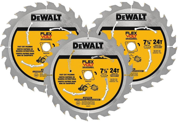 Disco Sierra FlexVolt 7-1/4'' 24T Dewalt DWAFV37243