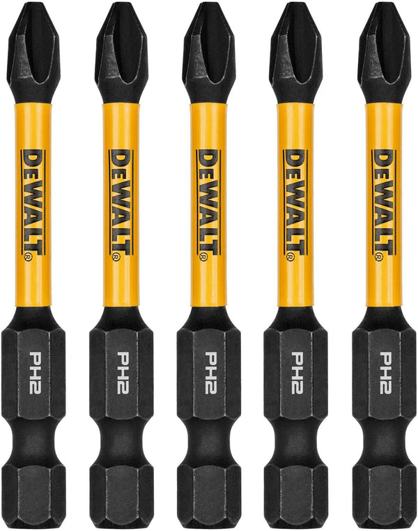 Kit de Puntas impacto DEWALT 5, 1/4 x 2-1/4 in,  DWAF2PH2IR5