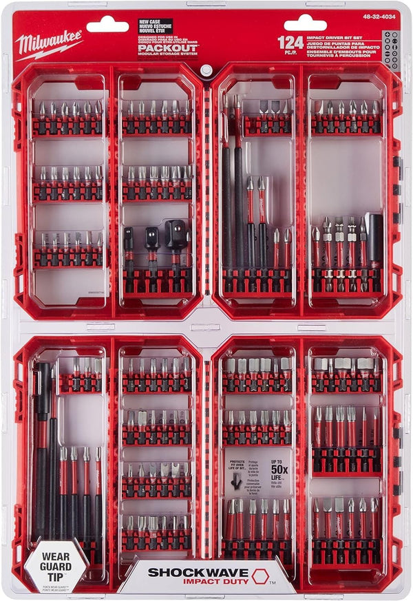 Kit  destornillador SHOCKWAVE  MilwaukeeTool 48-32-4034