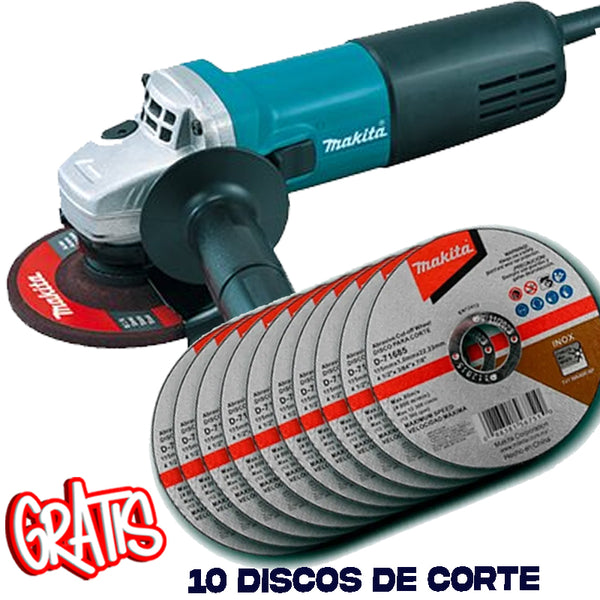 Mini Esmeriladora MAKITA 9557HNG DE 4 1/2"