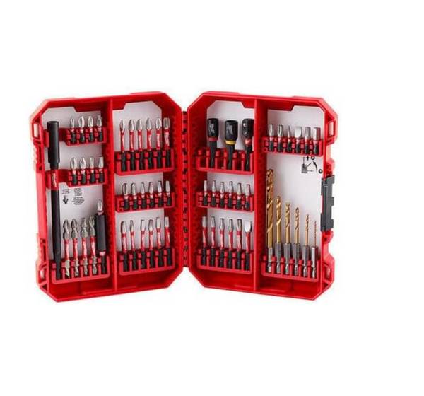 KIT brocas y puntas SHOCKWAVE 60pzs MilwaukeeTool 48-32-4097