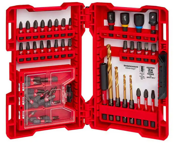 Kit de Puntas SHOCKWAVE 52 pzas  MilwaukeeTool 48-32-4025