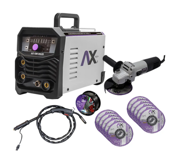 Inversor Microalambre y Electrodo  AXT-EM120LED-C1