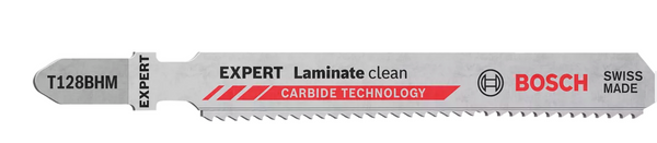 Hoja de sierra de calar T 128 BHM EXPERT 'Laminate Clean', 2 piezas