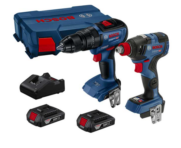 Combo Rotomartillo GSB 18V-50 y Llave impacto GDX 18V-20 Bosch