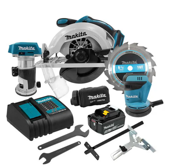 Combo  Carpintero Makita DLX3165ST 18V LXT