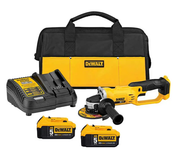 Miniesmeriladora Inalambrica Dewalt 20V DCG412P2 4-1/2