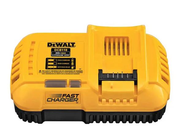 Cargador Rápido XR Flexvolt para Baterías 20V / 60V MÁX DeWalt DCB118