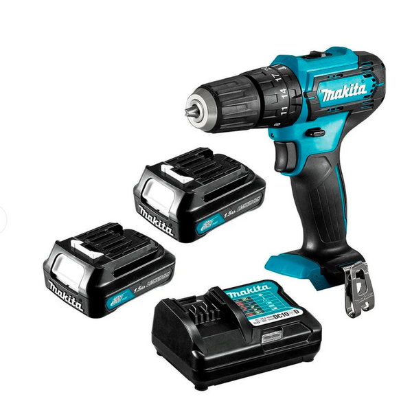 Rotomartillo  Makita HP333DWYE 12 V 3/8" c/ Carbones