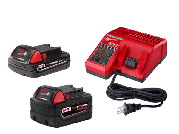 Starter Kit MilwaukeeTool 2 amps y 5 amps CARGADOR