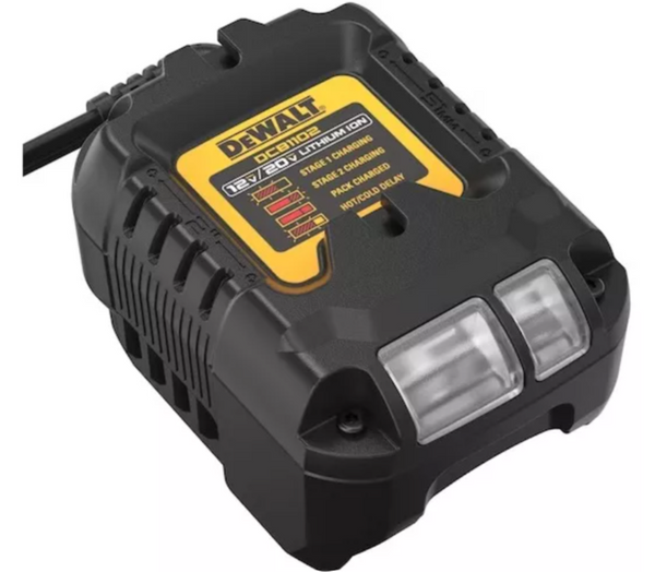 Cargador P/baterías 12v/20v Max 2 Ampers Dewalt DCB1102