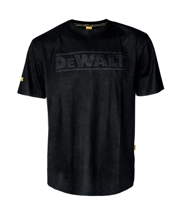 Camiseta de cuello redondo para hombre DEWALT 3D NEGRA