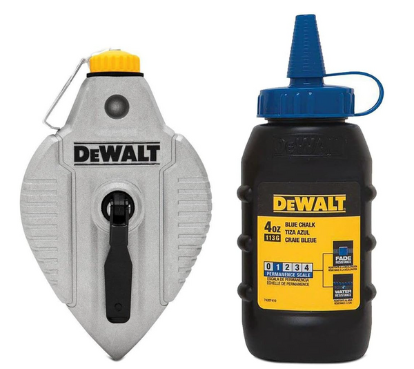 Tiralineas de aluminio  30 MTR azul  DWHT47309L DEWALT