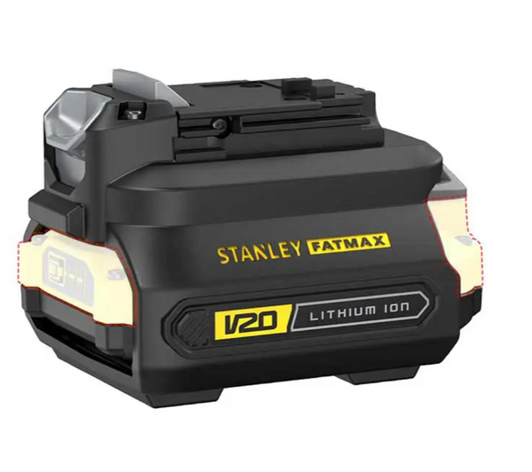 Adaptador de Batería 20V Stanley SBA100-B3 1.5 Y 2.0 Ah