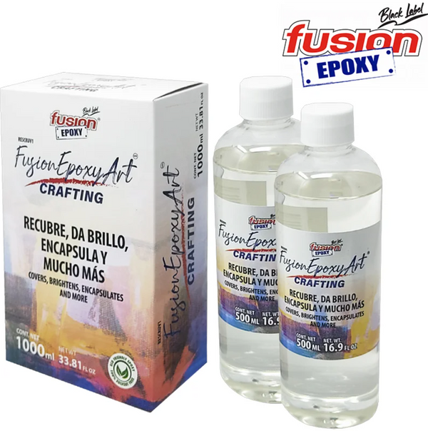 Resina Cristal  FUSIONEPOXY 1LT