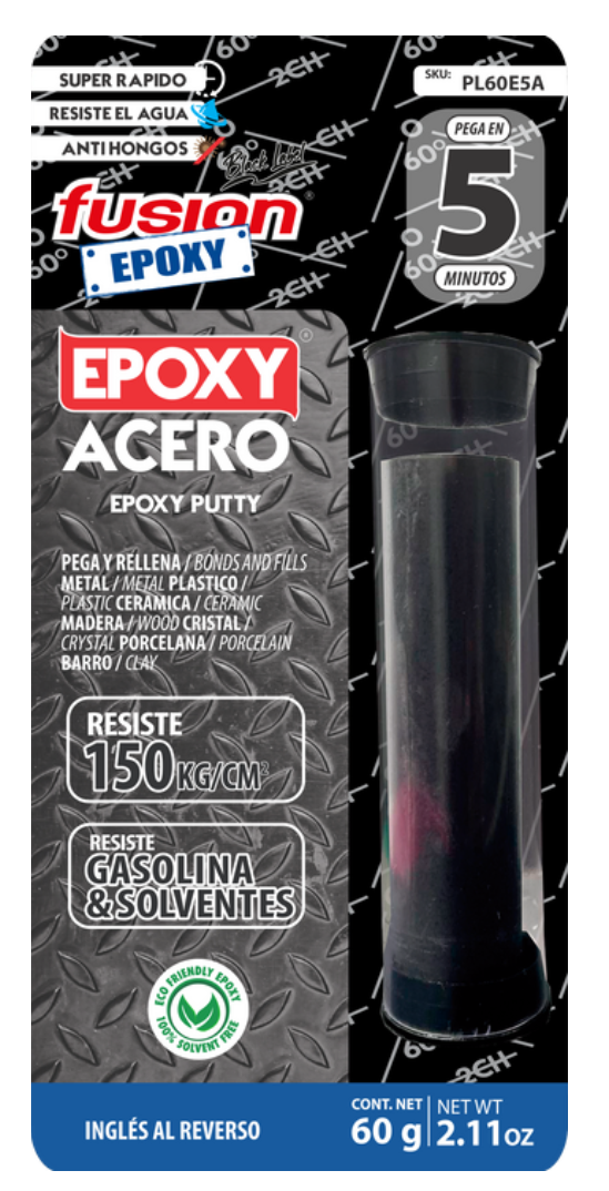 Plastilina Epoxica para pegar todo tipo de Acero