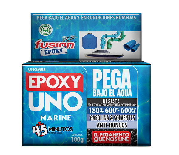 Epoxy Uno Marine adhesivo para condiciones húmedas