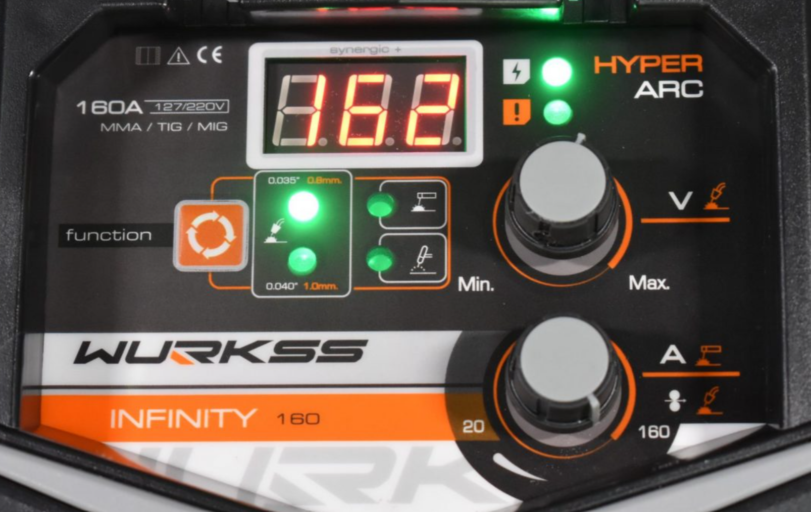 Inversor Multiprocesos Infinity 160 Wurkss 11/220 suelda Aluminio ...