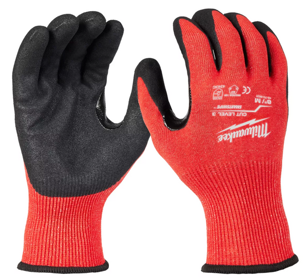 Guantes Anticorte Nivel 3 Milwaukee 48-73-8631 Talla Mediano