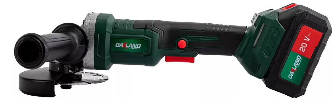 OAKLAND Esmeril Angular 20V Sin Carbones - Solo Herramienta OAKAA-2223
