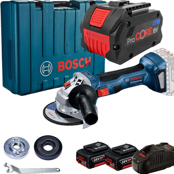 Esmeriladora 4-1/2 Brushless Bosch GWS 180 LI 18V Bateria PROCORE