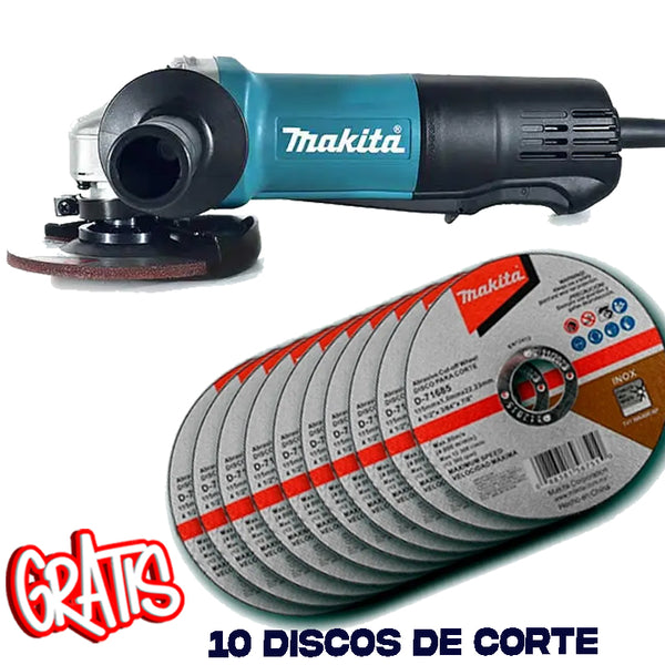 Miniesmeriladora angular 4-1/2 Pulg 840W 9557HPG Makita