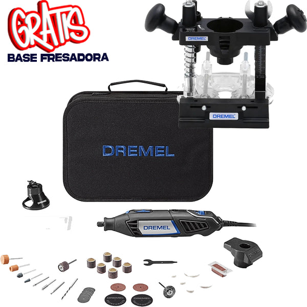 Mototool Dremel 4000 175 W + Aditamentos + Accesorios