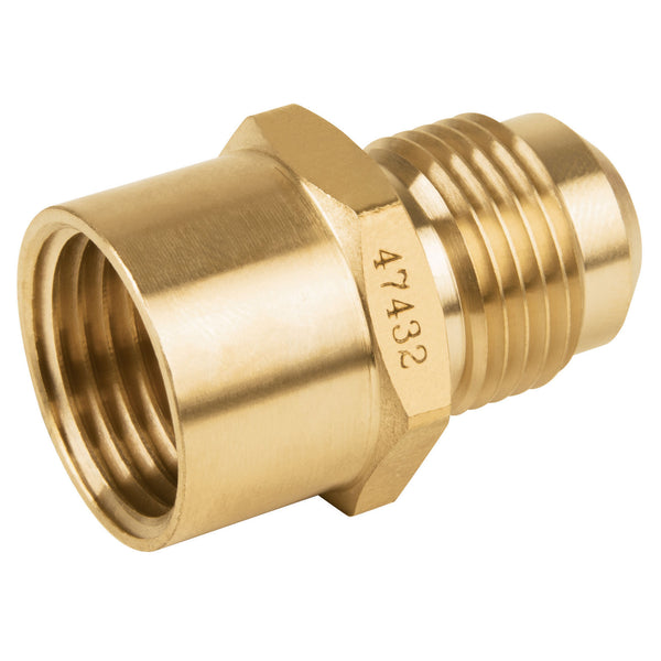 CLG-495 Niple campana de latón de 1/2' X 1/2', Foset